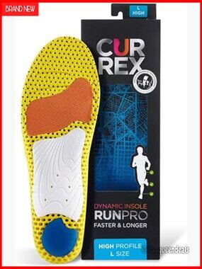 High Arch Support Insoles for Running Shoes - Reduce Fatigue & Prevent Injuries